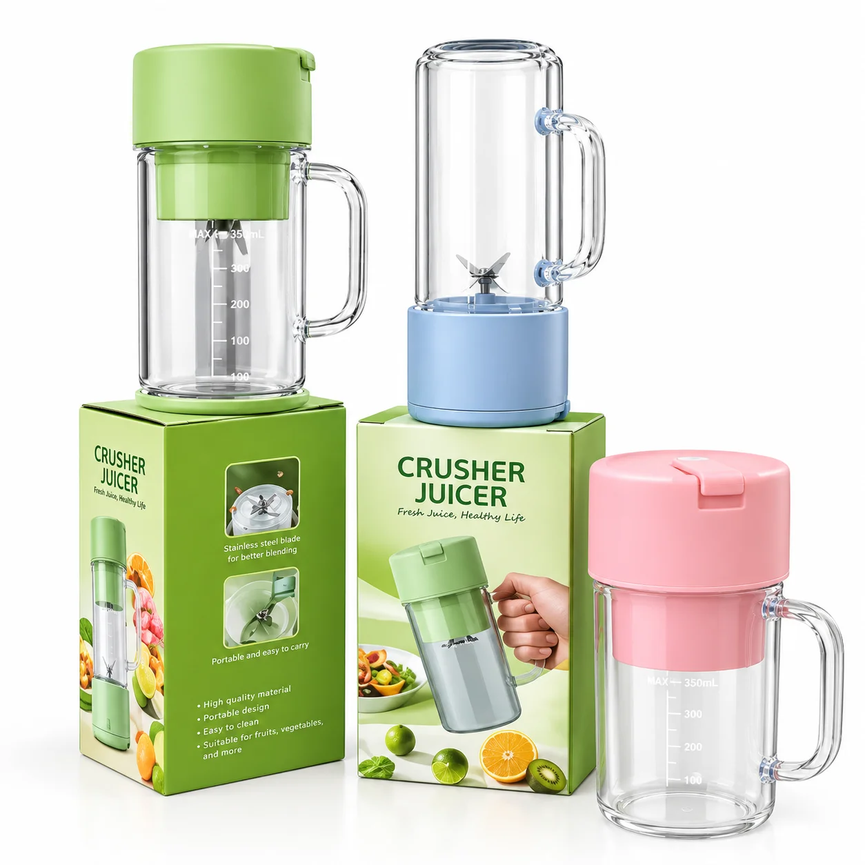 Wireless Juicer | Crusher Juicer | 500 ml Juicer